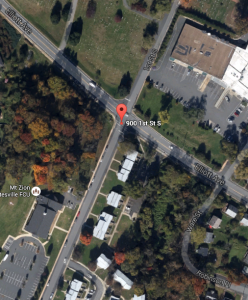 900 Block S First Street, Charlottesville (Google Maps)