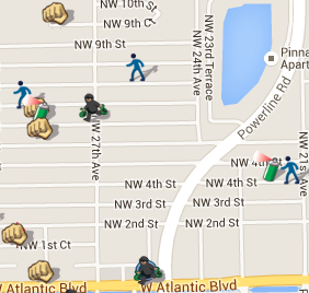 February 2016 Crime Map (spotcrime.com)