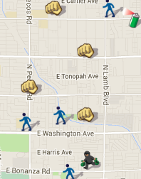 April 2016 Crime Map (spotcrime.com)