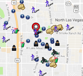 September 2016 Crime Map (spotcrime.com)