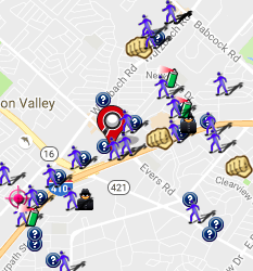 September 2016 Crime Map (spotcrime.com)