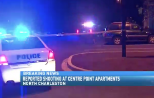 Shooting Injures 1 at Centre Pointe Apartments.