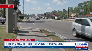 Middleburg Pedestrian Killed Attempting to Cross Street.