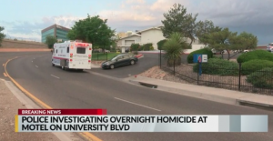 Man Shot and Killed at Albuquerque Motel.