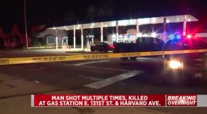 Cleveland, OH Gas Station Shooting Leaves One Man Dead.