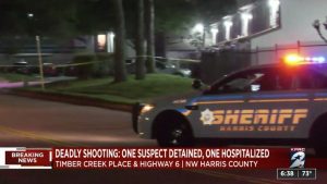 Houston, TX Apartment Home Invasion Shooting Leaves One Person Fatally Injured.