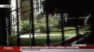 Walnut Creek Apartments Drive-By Shooting, Austin, TX, Leaves Juvenile Injured.