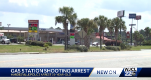 Octane Gas and Food Mart Shooting in Hardeeville, SC Leaves One Person Injured.