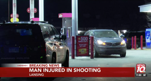 Speedway Gas Station Shooting in Lansing, MI Injures One Man.