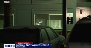 Woodmark South Apartments Shooting in Parkland, WA Injures One Woman.