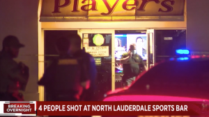 Players Sports Bar and Grill Shooting in Lauderdale Lakes, FL Injures Four People.
