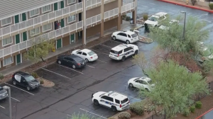 HomeTowne Studios Phoenix West Hotel Shooting in Phoenix, AZ Leaves Two Men Fatally Injured.