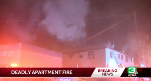 Sacramento, CA Apartment Building Fire Tragically Claims One Life, Two Others Injured.