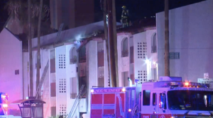 Phoenix, AZ Apartment Complex Fire Leaves One Man in Critical Condition.