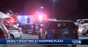 Rostraver Square Shopping Center Parking Lot Shooting in Belle Vernon, PA Leaves One Man Fatally Injured.