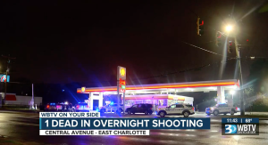 Charlotte, NC Gas Station Shooting on Central Avenue Fatally Injures One Man.