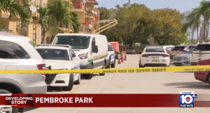 Pembroke Park, FL Apartment Complex Shooting Leaves One Man Injured.