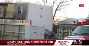 Apartment Fire on Utah Street NE in Albuquerque, NM Tragically Claims One Life.