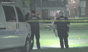 Langley Square apartment complex Shooting in Hampton, VA Leaves One Man Seriously Injured.