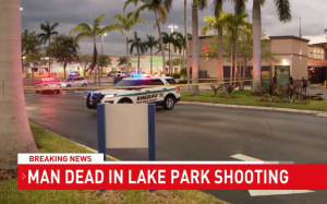 Plaza at Lake Park Parking Lot Shooting in Lake Park, FL Leaves One Man Fatally Injured.