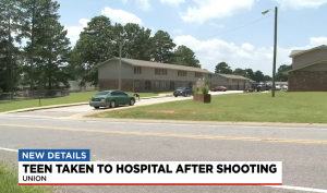 Lakeside Manor Apartments Shooting in Union, SC Leaves Teen Injured.