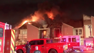 Fire at Coronado Park Apartments in Houston, TX Leaves Man in Critical Condition.