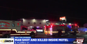 Capital Motel Shooting in San Antonio, TX Leaves One Man Fatally Injured.