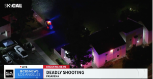Pasadena, CA Apartment Complex Shooting on Fair Oaks Ave Leaves One Man Fatally Injured, One Other Wounded.