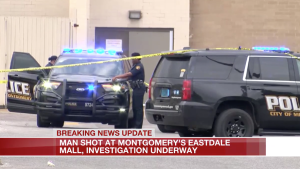 Shooting Outside Eastdale Mall in Montgomery, AL Leaves One Man Seriously Injured.