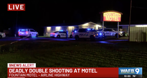 Fountain Motel Shooting in Baton Rouge, LA Leaves Two Men Fatally Injured.