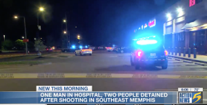 Strip Mall Shooting on East Shelby Drive in Memphis, TN Leaves One Man in Critical Condition.