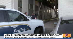 Northern Palms Apartment Complex Shooting in Phoenix, AZ Leaves One Man Seriously Injured.