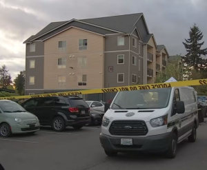 One Young Man Dead After Shooting at Uptown Square Apartments in Federal Way, WA.
