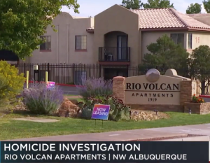 One Person Dead After Shooting at Rio Volcan Apartments in Albuquerque, NM.